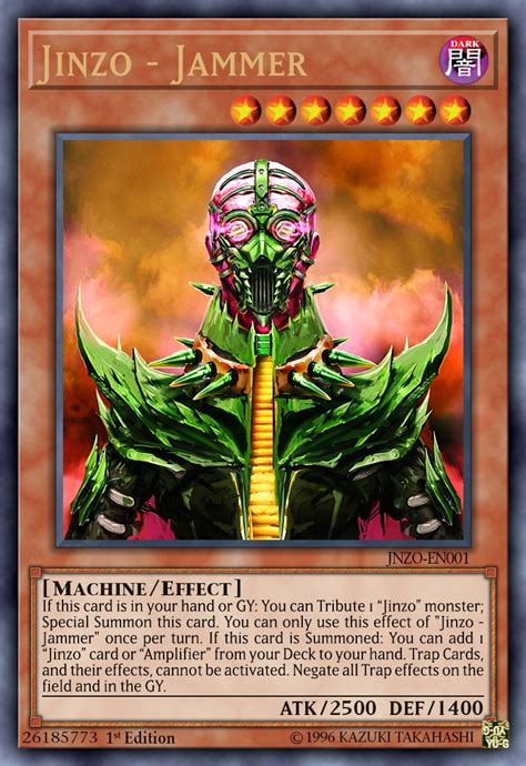 Your credit card may also come with a cardholder agreement that you should read carefully to learn more about your interest rate, available. Custom Yu-Gi-Oh! Cards: Jinzo Support : yugioh