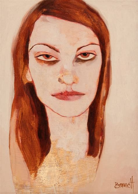 Pale Redhead Margaretann Bennett Morningside Gallery Edinburgh
