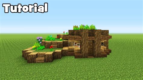 Minecraft Tutorial How To Make A Starter Eco Survival House Youtube
