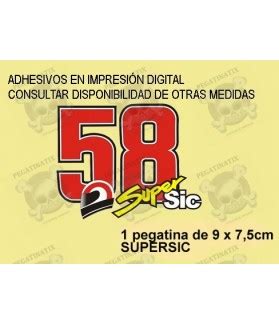 Adhesivo Sticker MOTO GP MARCO SIMONCELLI