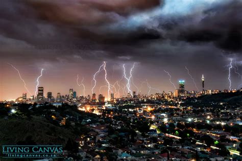 Sensational Photos Of Lightning Over Johannesburg And Pretoria