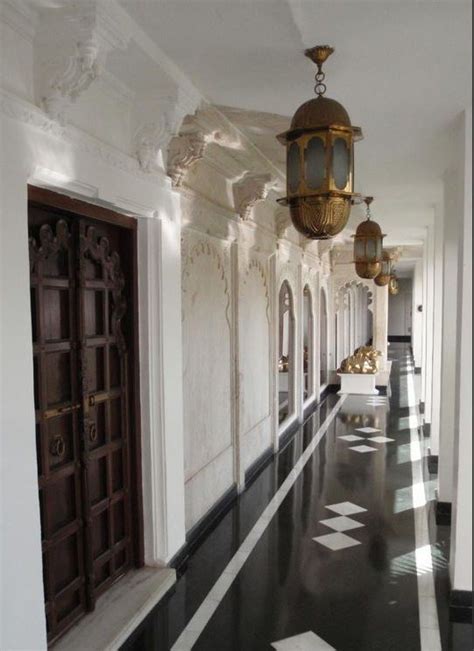 Courtyard Corridor At The Taj Lake Palace In Udaipur Hall Interior