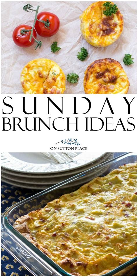 Sunday Brunch Buffet Recipes Ideas Artofit