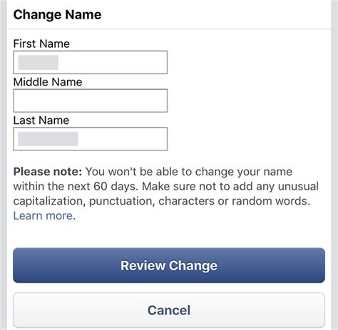 Heres How To Change Your Display Name Add Other Names In The Facebook App