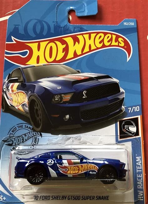 Buy Hot Wheels 10 Ford Shelby Gt500 Super Snake Exclusive By Tiny Toes