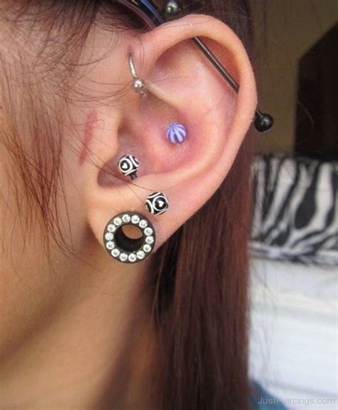 Anti Helix And Industrial Piercing