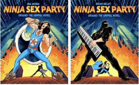 Ninja Sex Party Make A Lil Noise With Comics Debut • Aipt