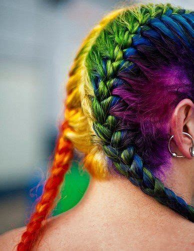 See more ideas about hair, dyed hair, hair styles. Rainbow Hair Color - StrayHair
