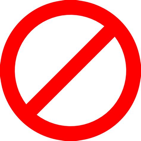 Free Prohibited Sign Png Download Free Prohibited Sign Png Png Images