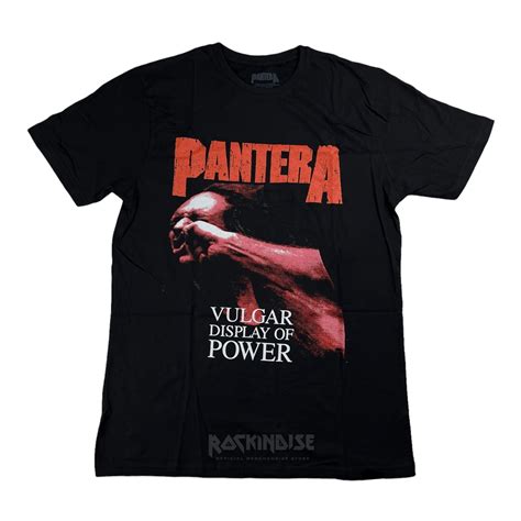 Jual Tshirt Pantera Red Vulgar Kaos Band Original Shopee Indonesia