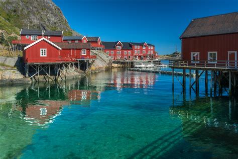 The Traditional Norwegian Rorbuer Cabins