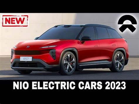Newest nio cars and models arriving to international markets in 2023