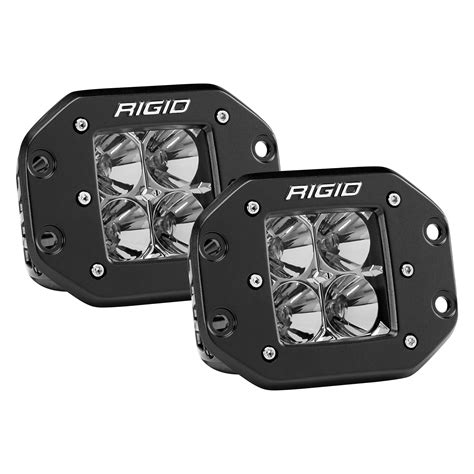 Rigid Industries® D Series Pro Flush Mount 3x3 Led Lights