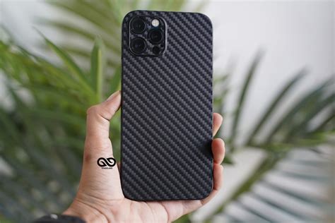 Carbon Finish Ultra Thin Slim Case For Iphone 12 Pro Starelabs® India