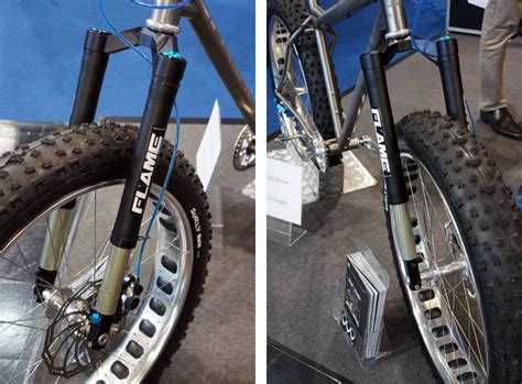 Eb14 Germana Unveils Inverted Fat Bike Fork Integrated E Bike