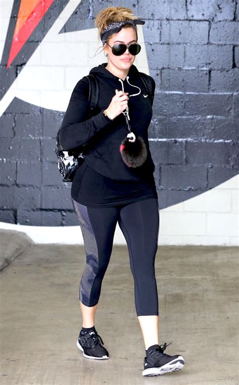 khloé kardashian and sylvester stallone bump into each other at the gym reality star shows off
