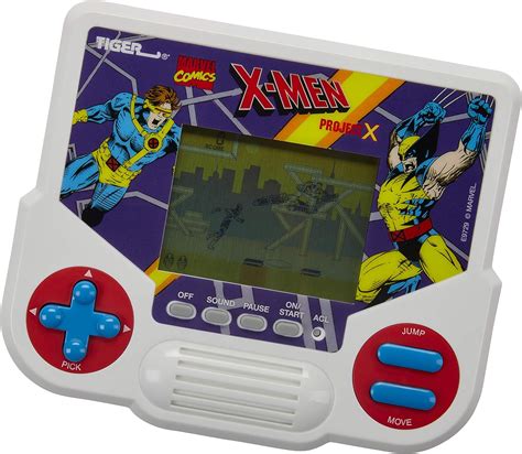 Tiger Electronics Marvel X Men Project X Electronic Lcd