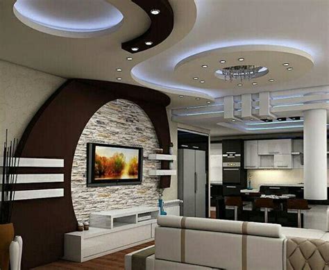 Top 100 Gypsum Board False Ceiling Designs For Living Room Hall