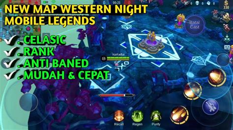 New Map Western Night Smooth Mobile Legends Youtube