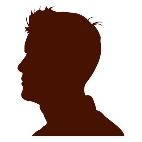 Man Profile Silhouette Good Looking Transparent Png And Svg Vector File