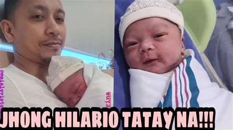 Jhong Hilario Pinasilip Ang Newborn Baby Na Si Sarina Celebrities