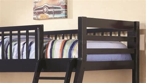 Ashton 460181 Bunk Bed In Navy Blue By Coaster