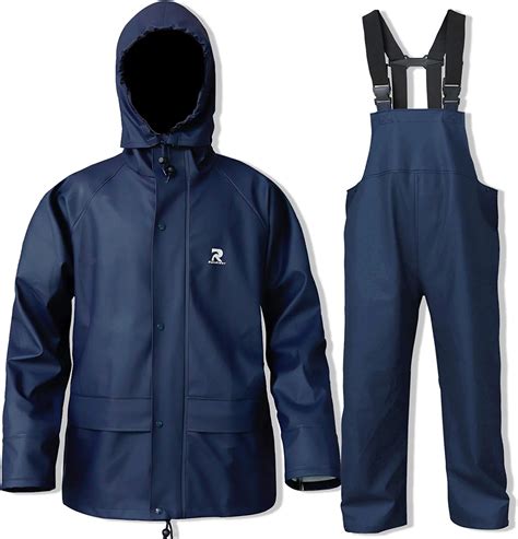 Rainrider Rain Suits For Men Women Waterproof Heavy Duty Raincoat