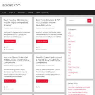 isoroms.com - Archived 2021-09-10