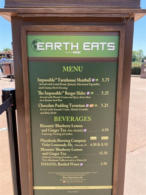 The status of the 2020 food & wine festival is uncertain but this post will be updated as we get new information! REVIEW: Earth Eats at the Taste of EPCOT International ...
