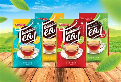 Kohinoor Tea Packaging Design Tea Packaging Design Tea Packing