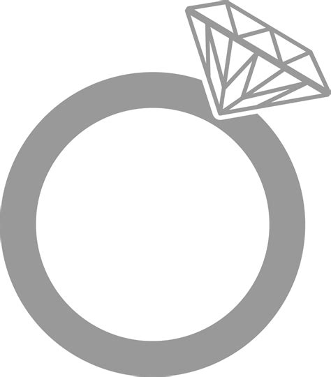 Free Svg Cut File Wedding Ring Heart - SVG Layered