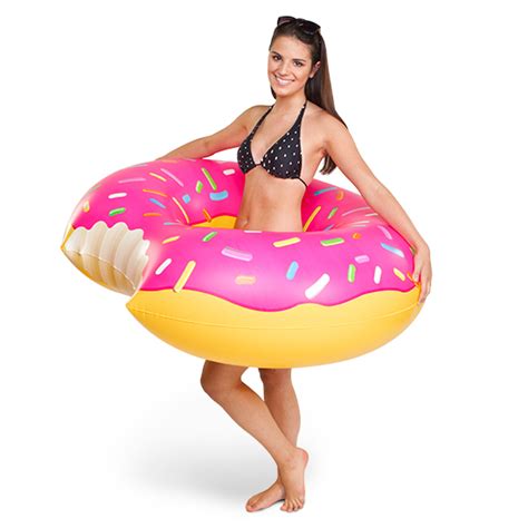 the giant donut pool float