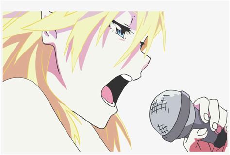 Wallpapers Id Anime Blonde Girl Singing 1920x1200 Png Download