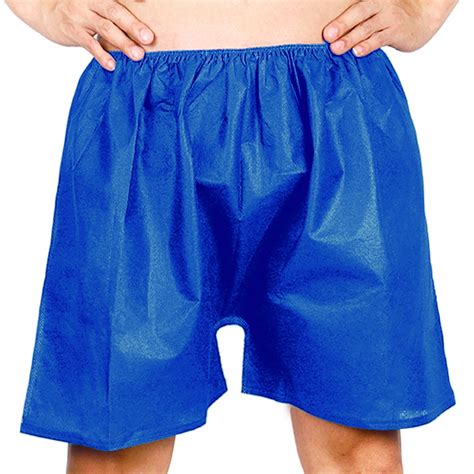 50 pcs professional salon mens boxer shorts disposable breathable underwear for travel sauna