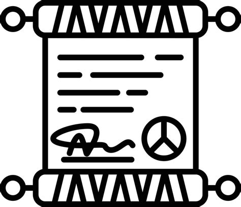 peace treaty creative icon design 14951157 vector art at vecteezy