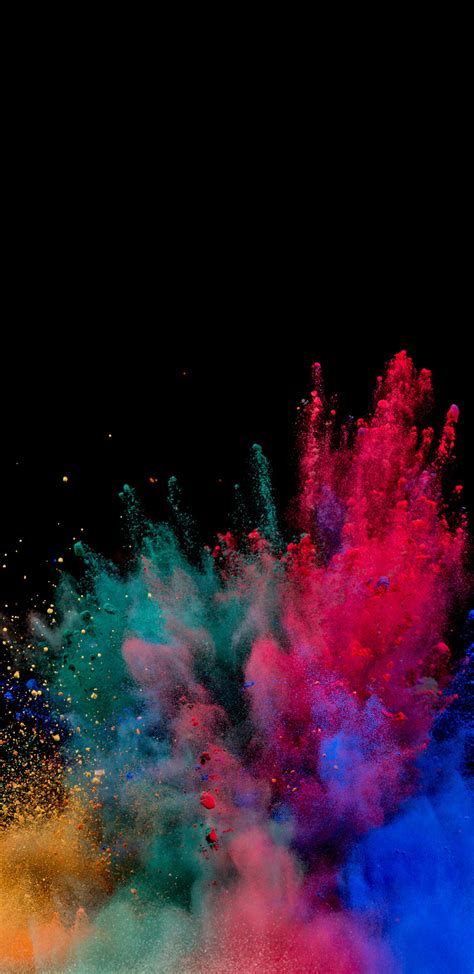1440x2960 Colorful Powder Explosion Samsung Galaxy Note 98 S9s8s8