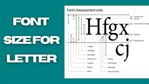 Font Size For Letter A Guide To Crafting The Perfect Look