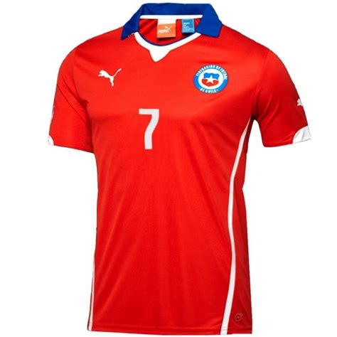 Lea aquí todas las noticias sobre selección chile: Camiseta de fútbol Chile selección local 2014/15 Alexis 7 - Puma - SportingPlus - Passion for Sport