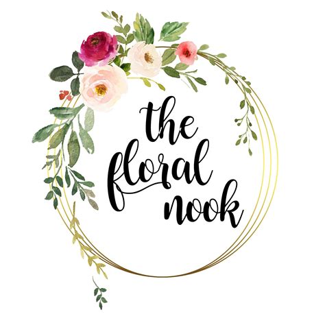 Pin By Anneke Doubell On Floral Logos Floral Logo Florist Logo Nail