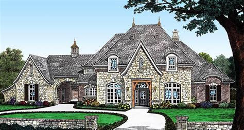 Plan 48515fm Elegant 4 Bedroom French Country Home Plan French