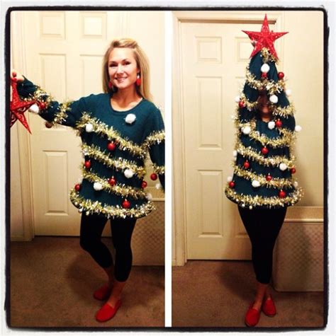 Create Your Own Ugly Christmas Sweater With Diy Ideas From Pinterest