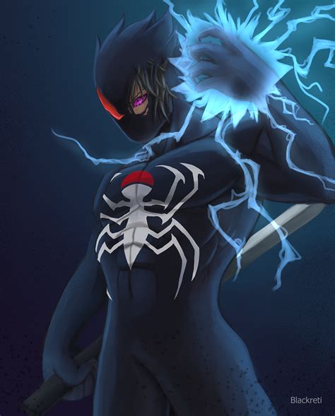 Sasuke With The Venom Symbiote On Made By Me Rnaruto