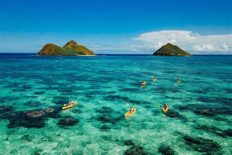 Kailua Twin Islands Guided Kayak Tour Oahu Hawaii Compare Price 2022