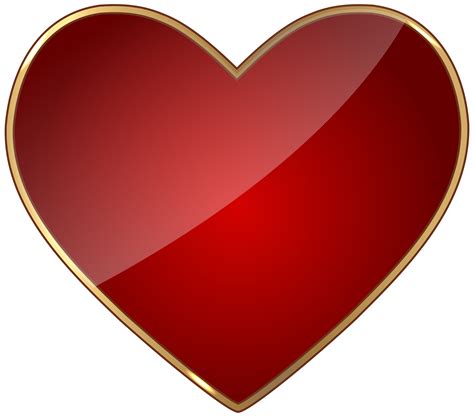 Red Heart Heart Transparent Png Clip Art Png Download 69386110