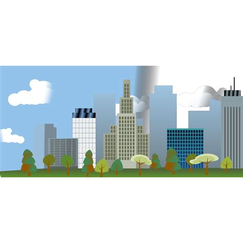 Cityscape Vector Png Görüntüleri Png All