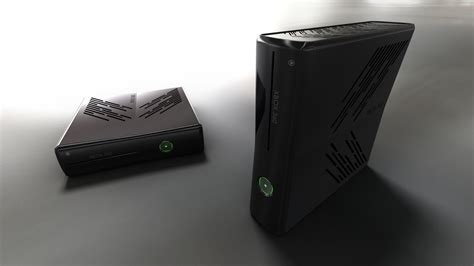 Xbox 360 S 3d Model Cgtrader