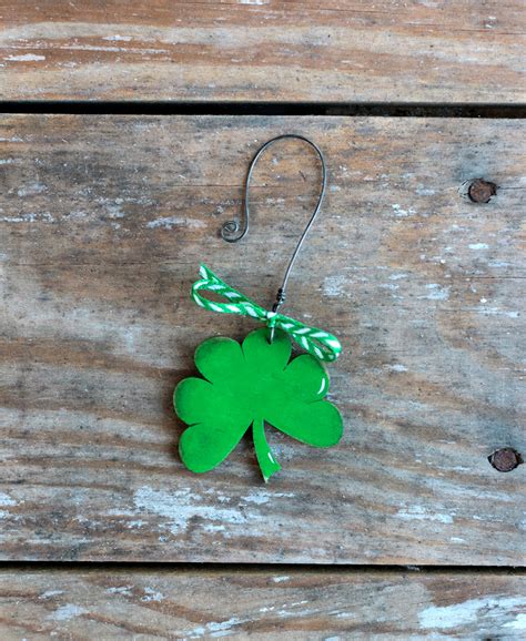 Mini Shamrock Personalized Ornament The Weed Patch