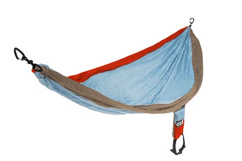 Eno, eagles nest outfitters doublenest lightweight camping hammock, 1 to 2 person, seafoam/grey. ENO SingleNest Hammock Outdoor Camping Backpacking Nylon Portable Lightweight | eBay