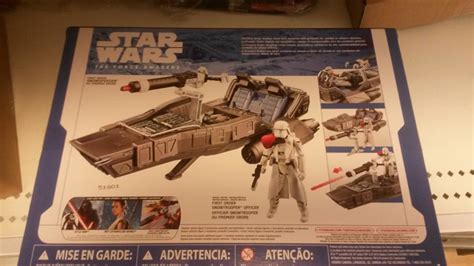 Star Wars The Force Awakens First Order Snowspeeder From Hasbro And Lego