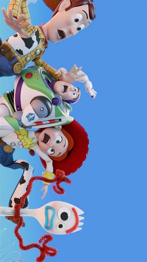 Disney Pixar Toy Story 4 Iphone Fond Décran Propre Et Haute Définition